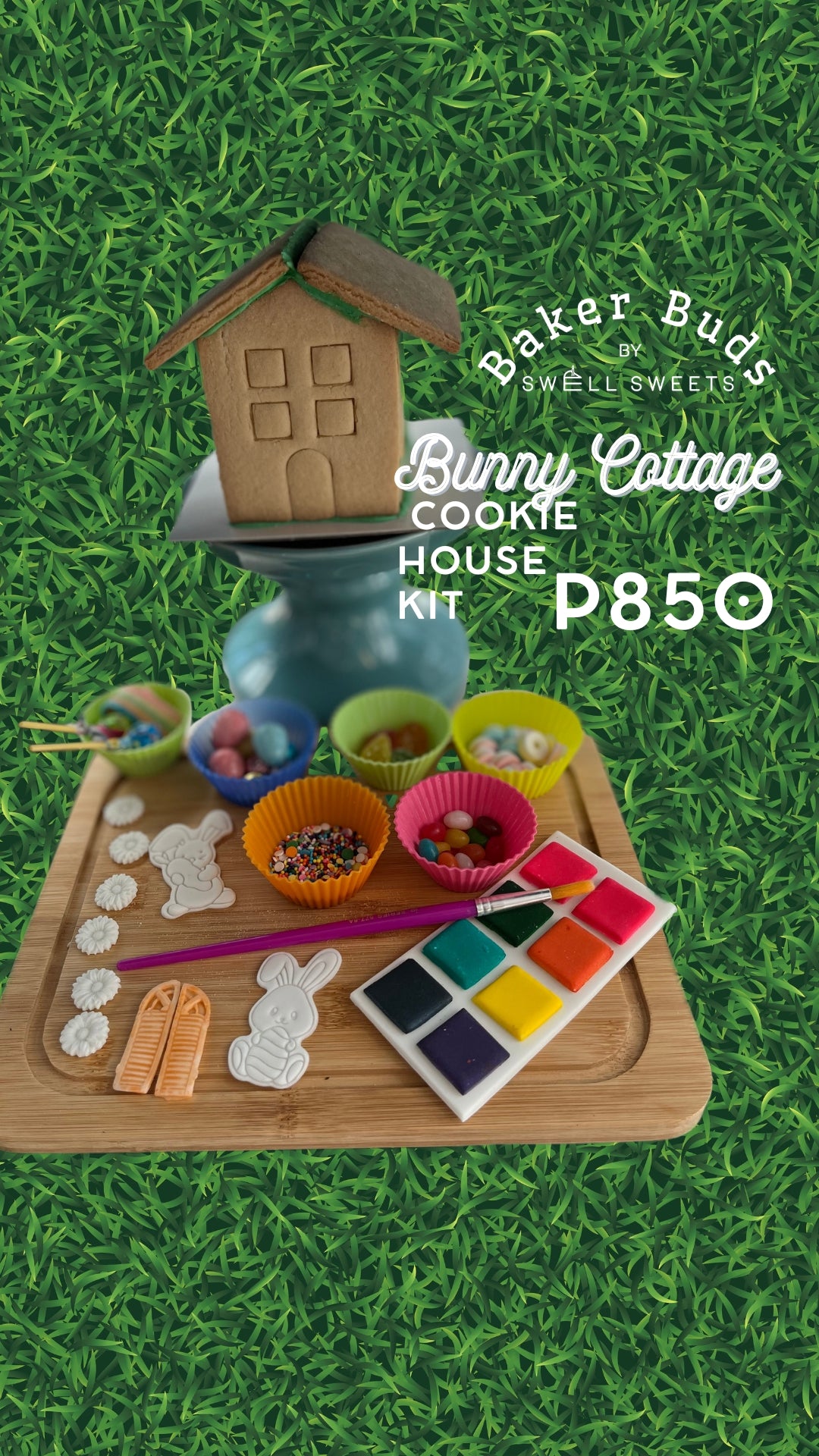 Bunny Cottage Cookie Kit