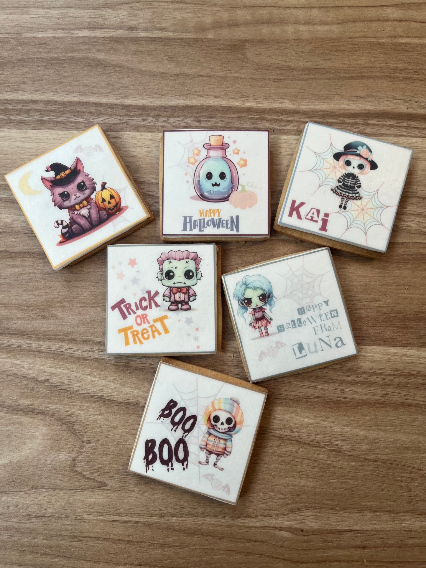 Halloween 2025 Customizable Cookies