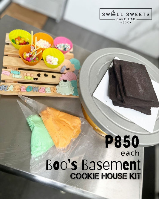 Boo’s Basement Cookie House Kit