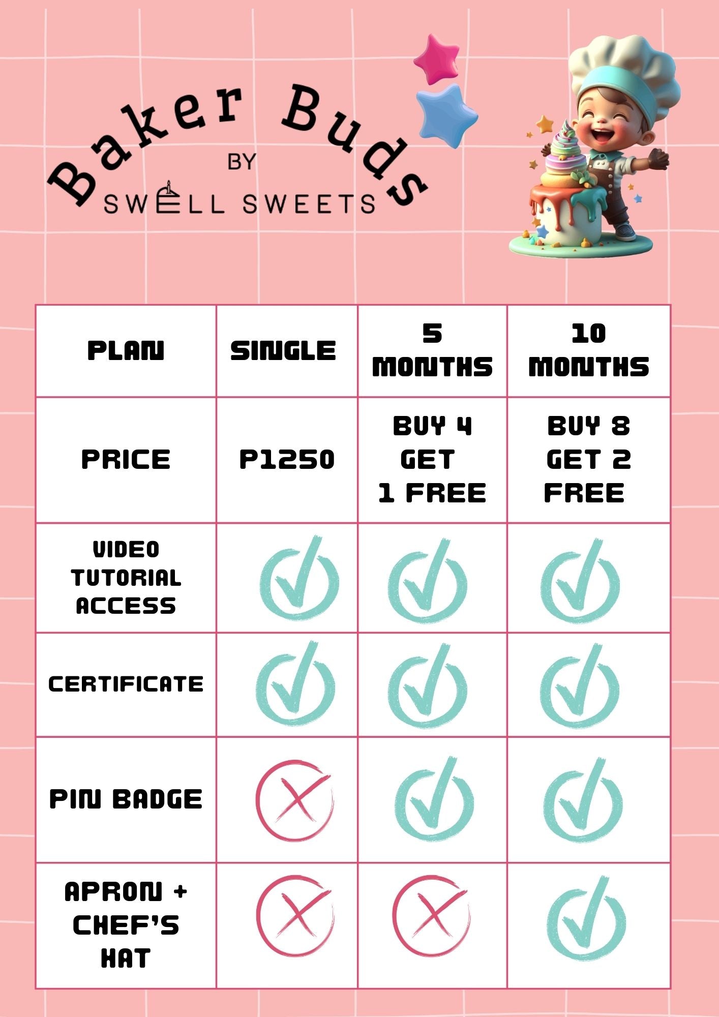 BAKER BUDS SUBSCRIPTION ACTIVITY BOXES