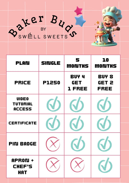 BAKER BUDS SUBSCRIPTION ACTIVITY BOXES