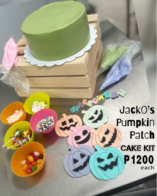 JackO's Pumpkin Patch Cake Kit