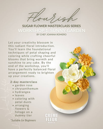 Flourish Sugar Flower Masterclass Series