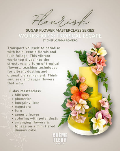 Flourish Sugar Flower Masterclass Series
