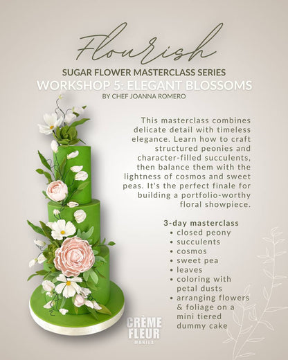 Flourish Sugar Flower Masterclass Series